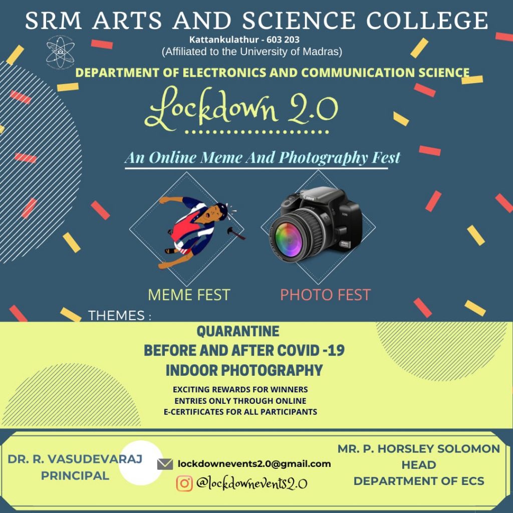 Lockdown 2.0 An Online Meme and Photography Fest