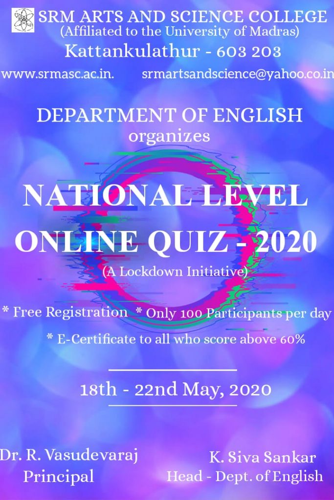 National Level Online Quiz