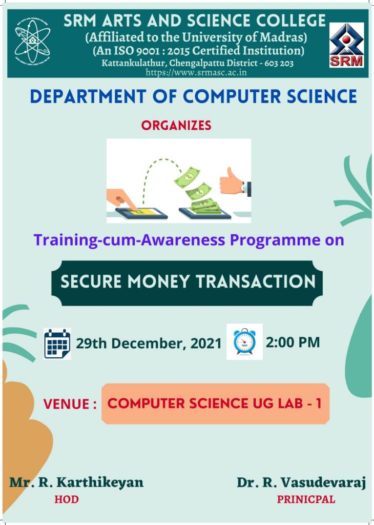 A Training Cum Awareness Programme on Secured Transaction