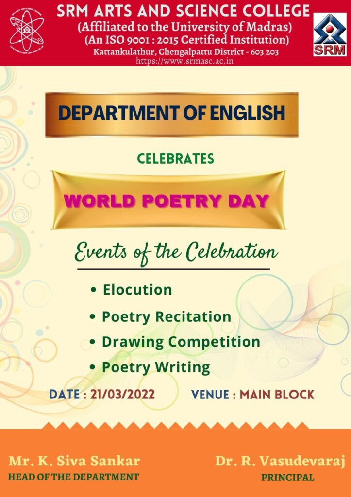 World Poetry day